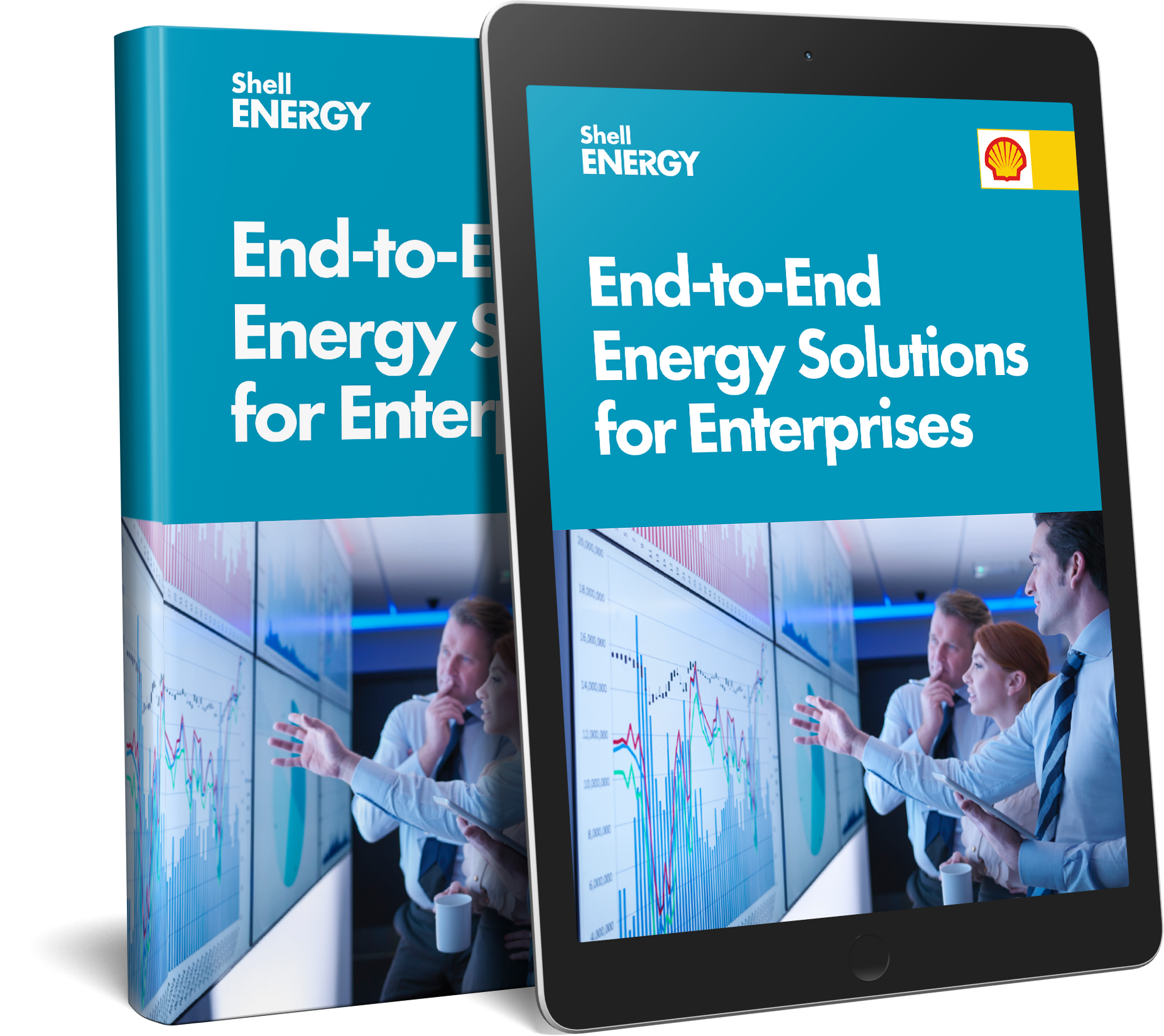 end-to-end energy solutions eBook display
